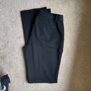 Express pants - Size 10 Long - Black - barely boot midrise